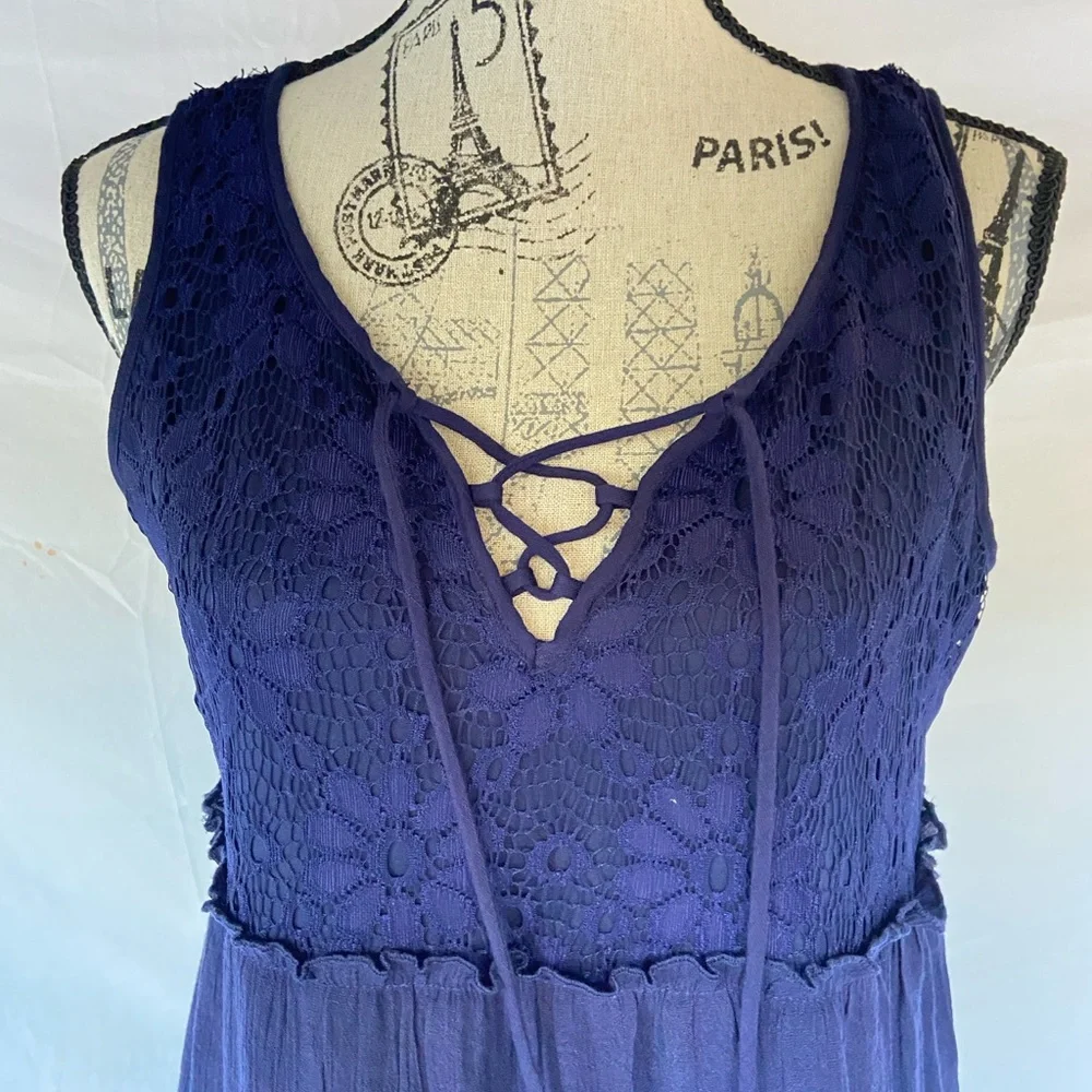 Collection B Deep Blue Top - Picture 3 of 5